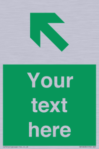 Custom Safe condition: Green Up left arrow